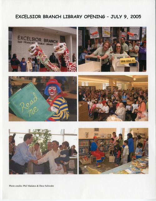 Excelsior Branch Library Opening - July 9, 205