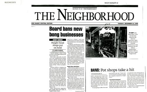 Board Bans New Bong..., SF Independent, December 10 1996
