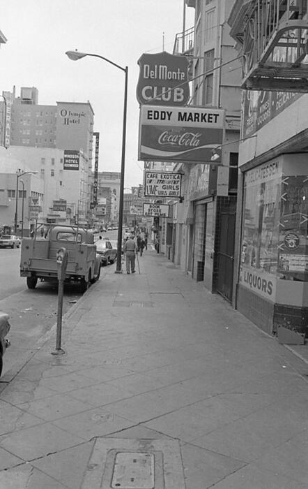 [Eddy Street looking toward Market]