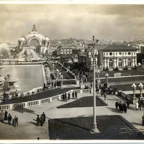 [South Gardens at the Panama-Pacific International Exposition]