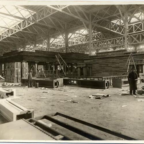 [Construction of Washington State Building at the Panama-Pacific International Exposition]