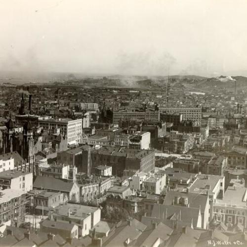 [View of San Francisco, looking southeasterly]