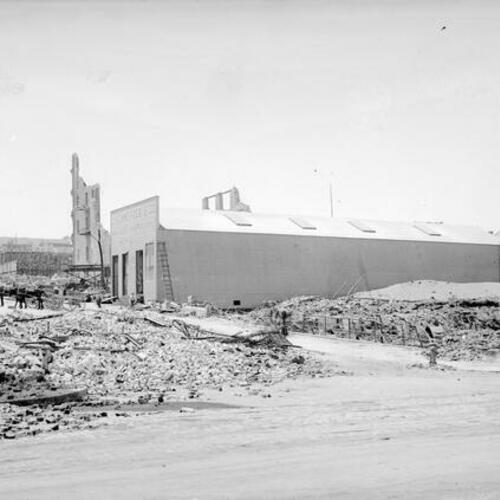 [Ruins from 1906 earthquake, J.Schweitzer & Co. Wholesale Butchers & Meat Jobbers, 1412 Bush St.]