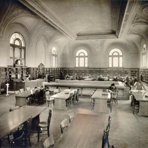 [Interior of Mission Branch Library]