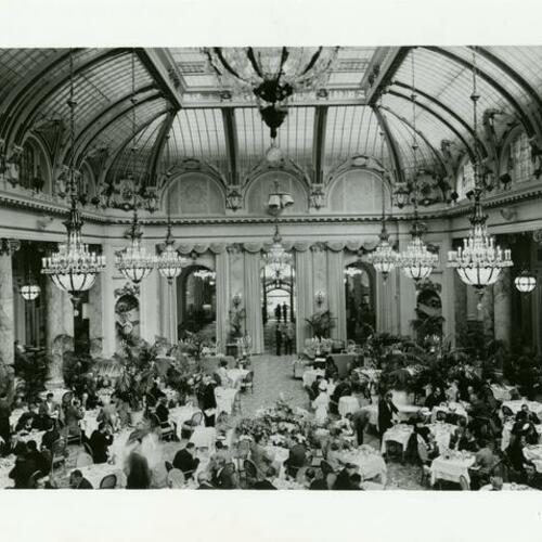 [Garden Court at the Palace Hotel]