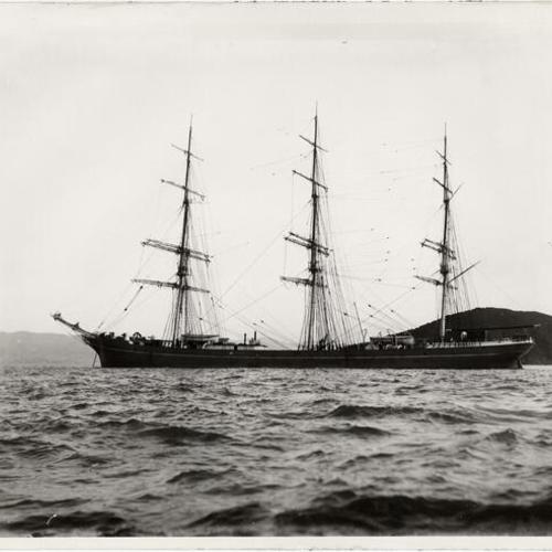[Sailing ship "Lancaster Castle"]
