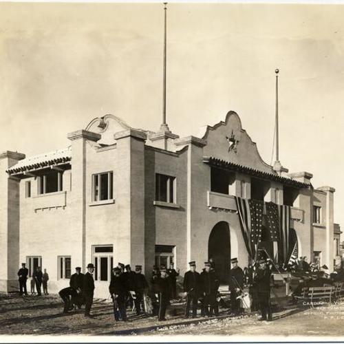[Dedication of Texas State Building at the Panama-Pacific International Exposition]