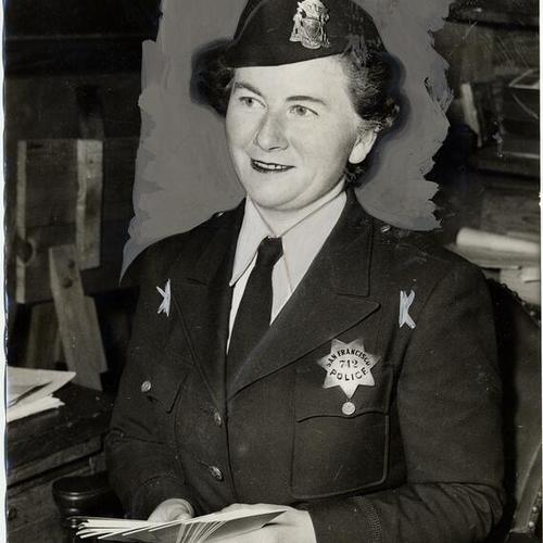 [Policewoman Mary O'Malley]