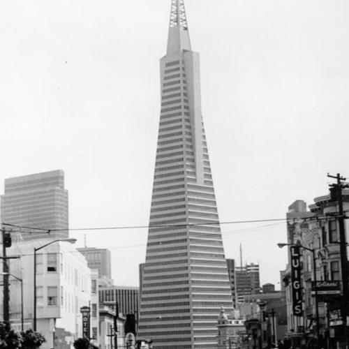 [Pyramid building from Columbus Avenue]