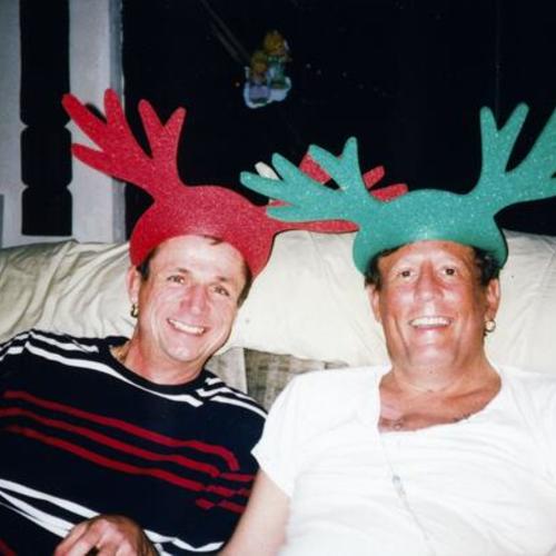 [Jim and Jess at home in Florida during Christmas]
