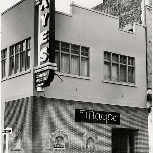 [Mayes Oyster and Steak House, 1233 Polk Street]