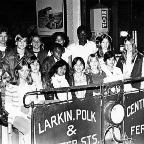 [Journalism class of Potrero Hill Junior High School, 1977]