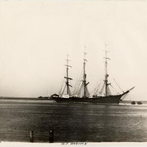 [Sailing ship "W.F. Babcock"]