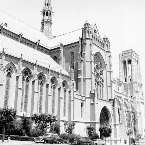 [Grace Cathedral located at 1164 California Street]
