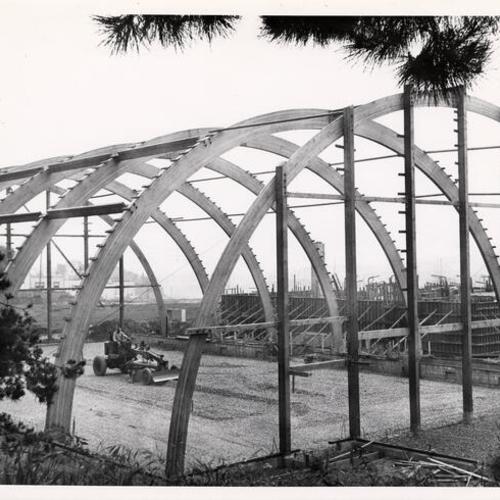 [Construction of St. Mary's Recreation Center]
