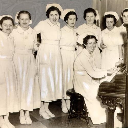 [Group of nurses from Mary's Help Hospital]