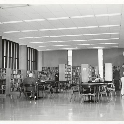 [Interior of the Eureka Valley Branch Library]