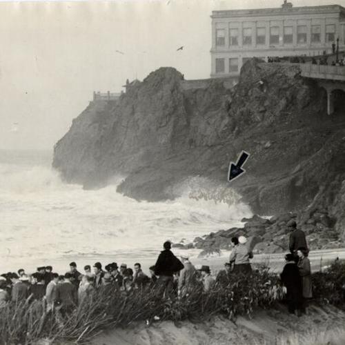 [Site of a drowning off the Cliff House]