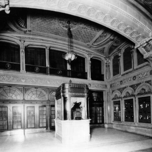 [Box office of the Warfield Theater]