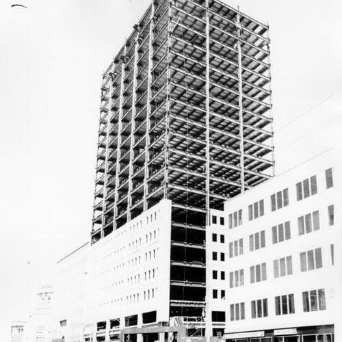 [Construction of the AAA building]