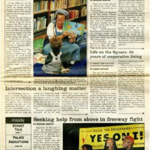 Haight Library..., SF Observer, October 1999