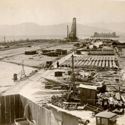 [Construction of Pier 45]