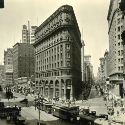 [Junction of Market and Post streets]