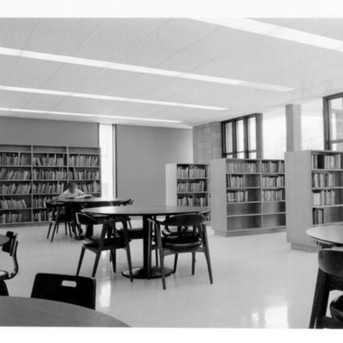 [Interior of the Eureka Valley Branch Library]
