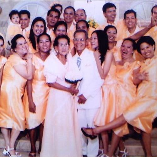 [Loren's parents 50th wedding anniversary in the Philippines]
