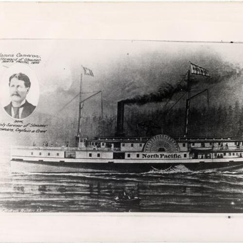 [Wooden steamer "North Pacific"]