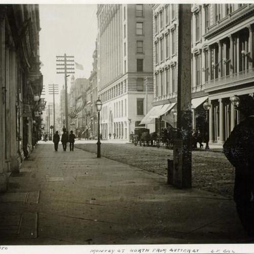 [Montgomery street north from Sutter]