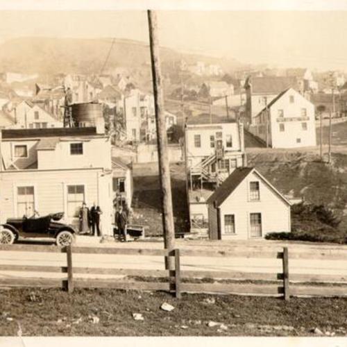 [View of the 500 block of Bosworth Street, looking north]