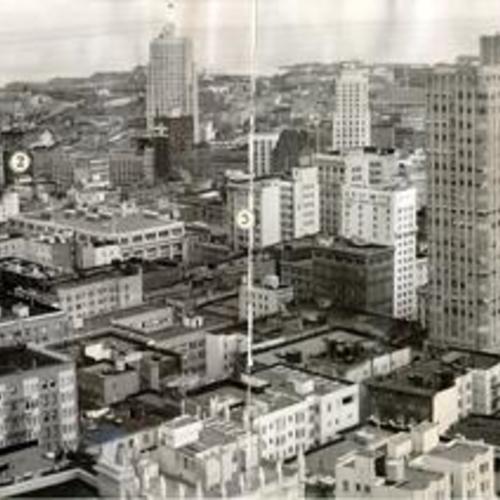 [Panoramic view of downtown San Francisco]
