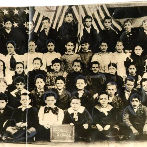 [Garfield School fifth grade class of 1898]