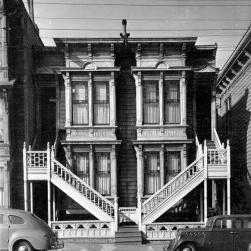 [Building on Webster Street, north of Grove Street]
