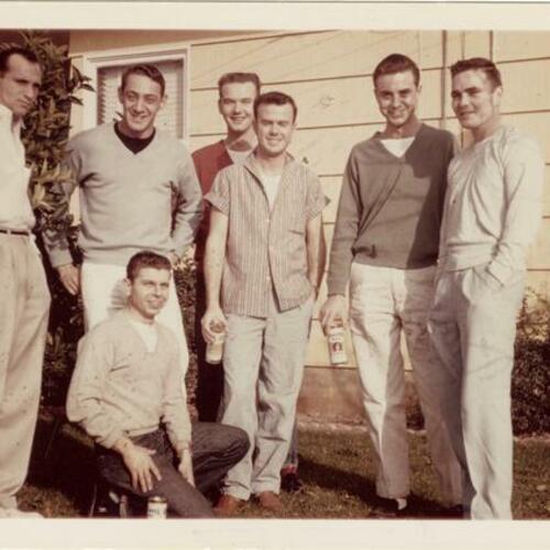 [Harvey Milk with Navy friends taken in Hollywood]