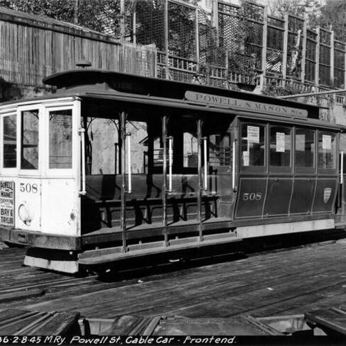 Powell Street Cable Car - Frontend