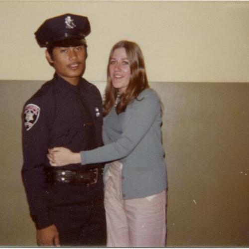 [Melvin and Bonnie at Police Academy at City College]