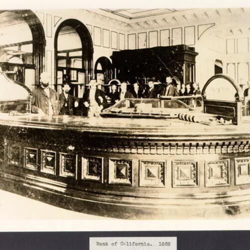 Bank of California. 1868