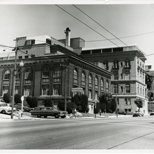 [Exterior of Children's Hospital, California and Cherry streets]