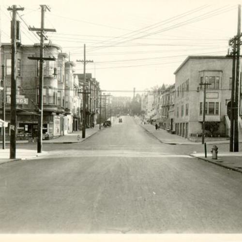 [Scott Street, looking south from Haight]