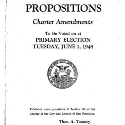 1948-06-01, San Francisco Voter Information Pamphlet
