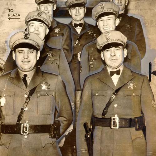 [Members of the Golden Gate Bridge Highway Patrol]