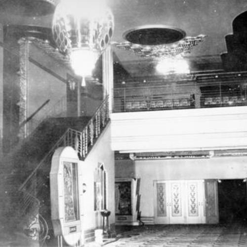 [Interior of the New Fillmore Theater]