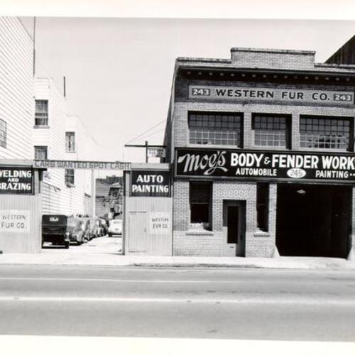 [Moe's Body and Fender Works, 245 8th Street]
