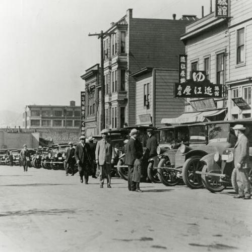 [Original Japantown around South Park (South of Market) in 1910]