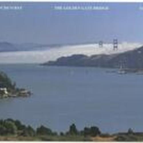 [San Francisco Bay, The Golden Gate Bridge, Sausalito]