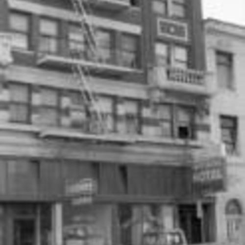 [Hotel Imperial, 140 4th Street, and Western Laundry to be demolished as part of South of Market Redevelopment]