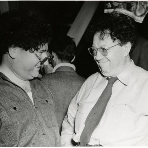 [Timothy Pflueger (left) and Diego Rivera (right)]