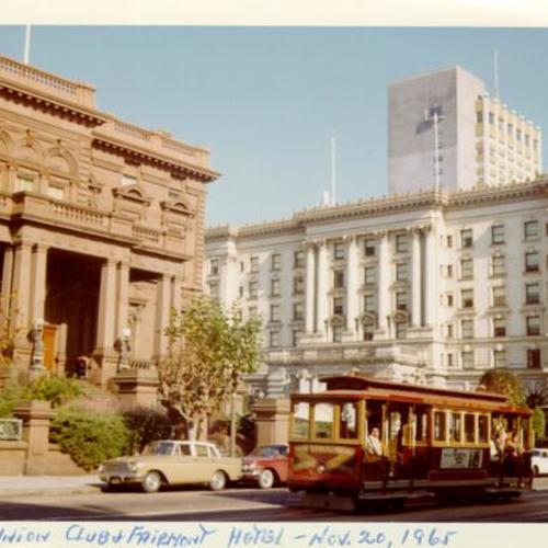 Pacific Union Club & Fairmont Hotel - Nov. 20, 1965